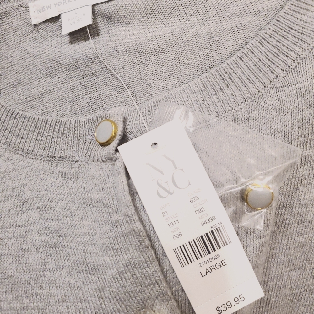 Button Down Sweater
